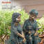 Weather Resistant Plastic Stone Garden Statue
