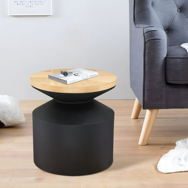Table de bout edmonson, H 18,25 po x l 18 po x P 18 po