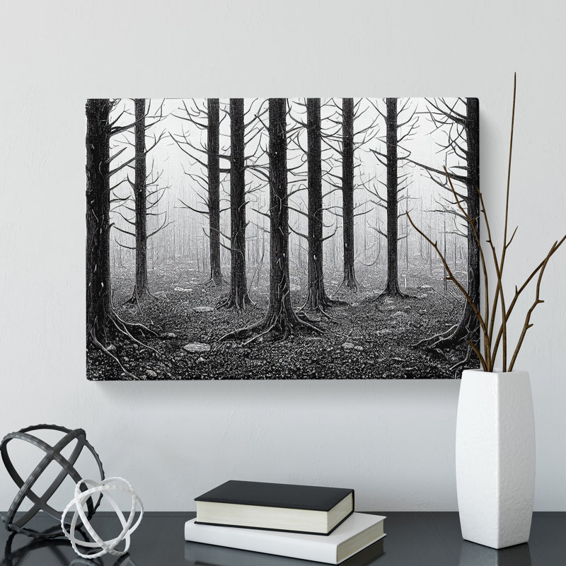 Victorious Forest - Wrapped Canvas Print, 35cm H x 50cm W x 3cm D