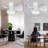 22 inch Quiet Ceiling Fan with Light and Remote Control-1790926686
