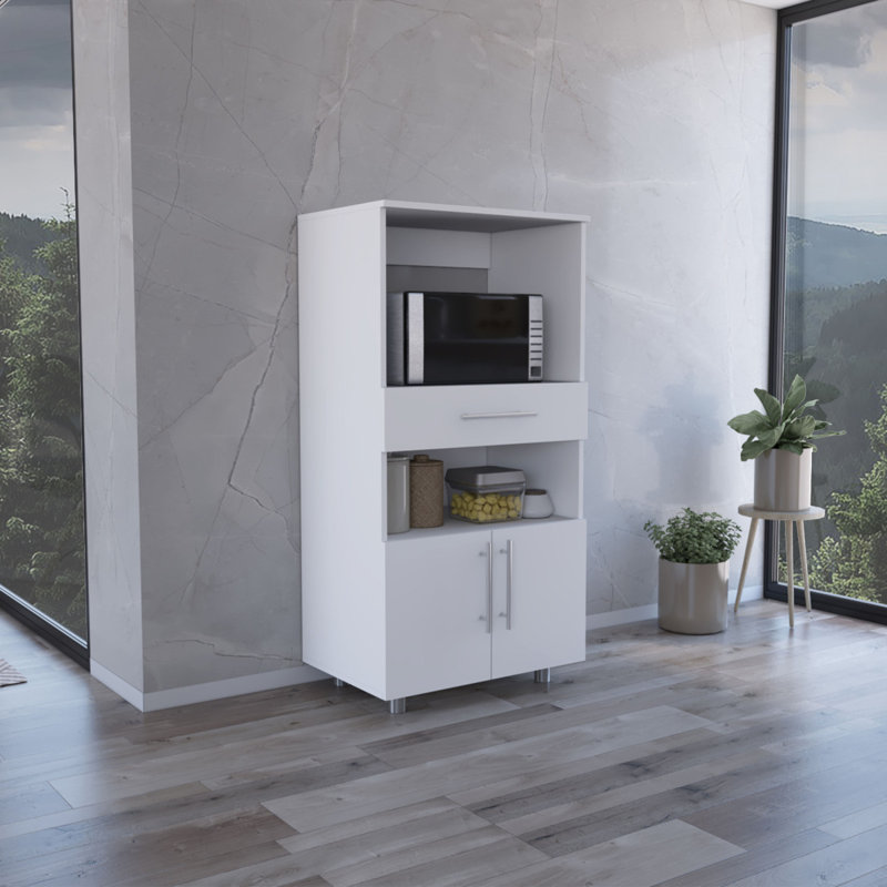 Pantry Cabinet Microwave Stand