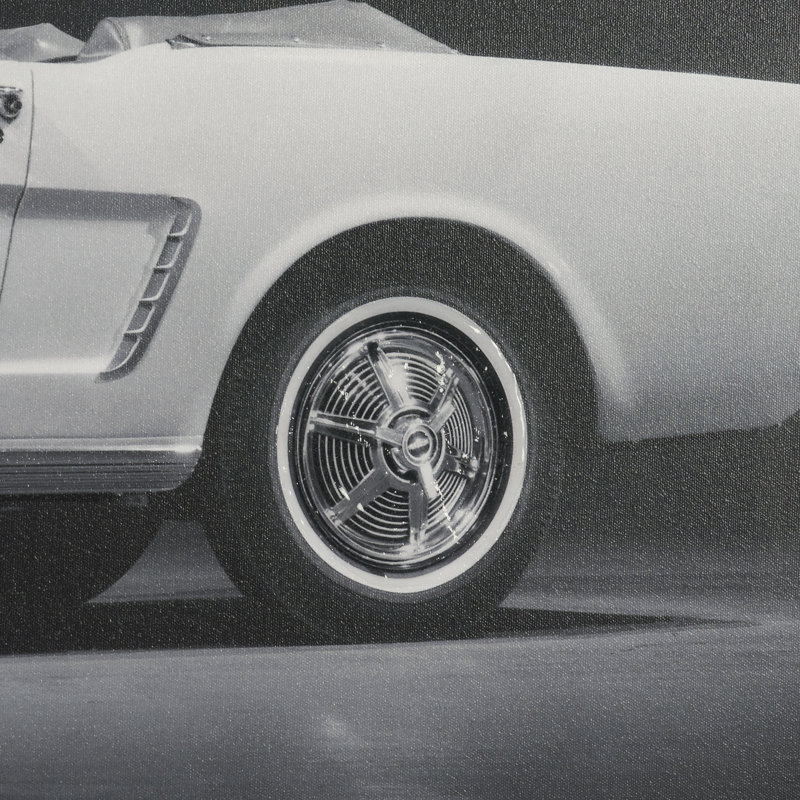 «Ford Mustang Convertible» par Tal Paz-Fridman, reproduction d'art encadrée sous verre, Ford Mustang Convertible1964