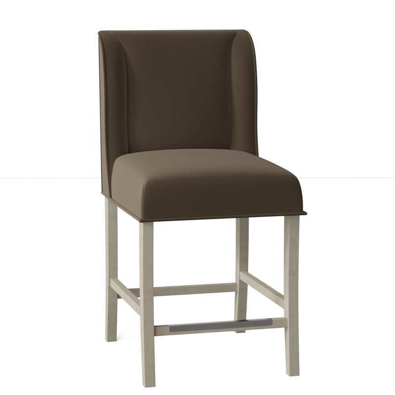 Tabouret de bar et de comptoir Dora, Espresso, Tabouret de bar (siège d’une hauteur de 30,5 po), 4850 Indigo