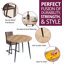 Mose 2 - Person Dining Set