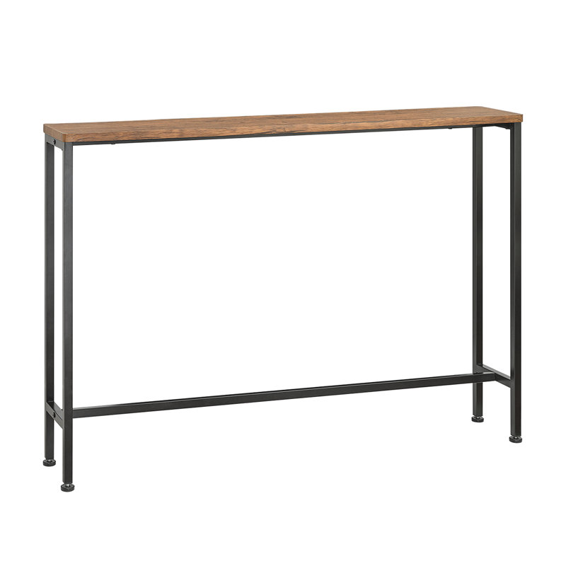 Abingt 120cm Console Table, Black, Brown, 80cm H x 120cm W x 20cm D