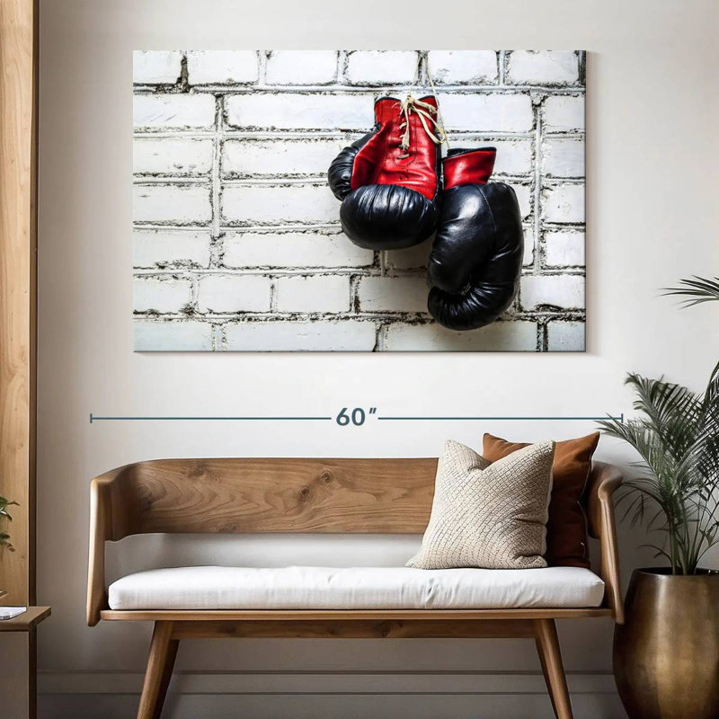 Gants de boxe Sireci, H 34 po x l 51 po