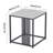 Leocadio Stone Top End Table