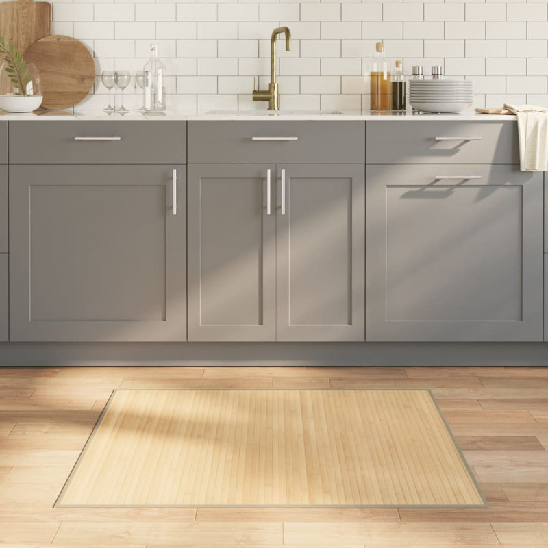 Norene Solid Colour Area Rug, Rectangle 80 x 100cm