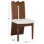 Chaise rembourrée en bois massif Kieran-610533849
