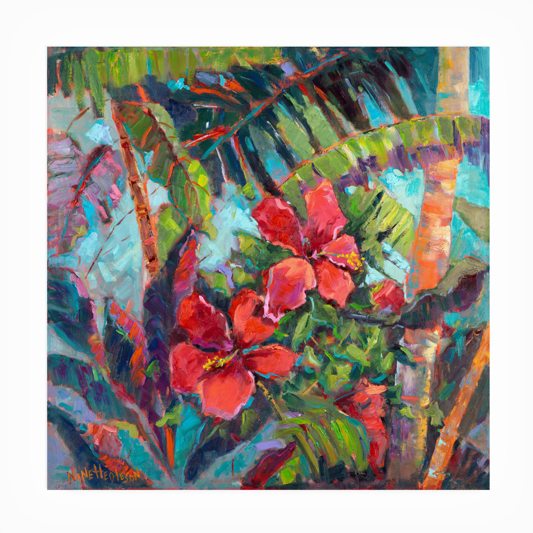 Nanette Oleson 'Splash Of The Tropics II' Outdoor Canvas Bay Isle Home™ 