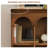 Retro Solid Wood Floor-standing Bookcase