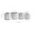 Caydie Prism Vintage Metal/Glass Classic Glam LED Vanity Light-180021781