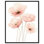 Art floral occidental sur toile rose 