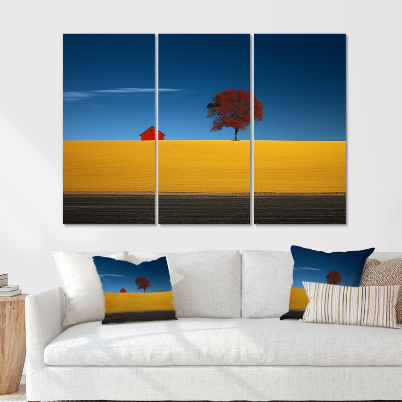Ensemble de décorations murales Prairies Endless Horizons III - Prairies, H 28 po x l 36 po x P 1 po