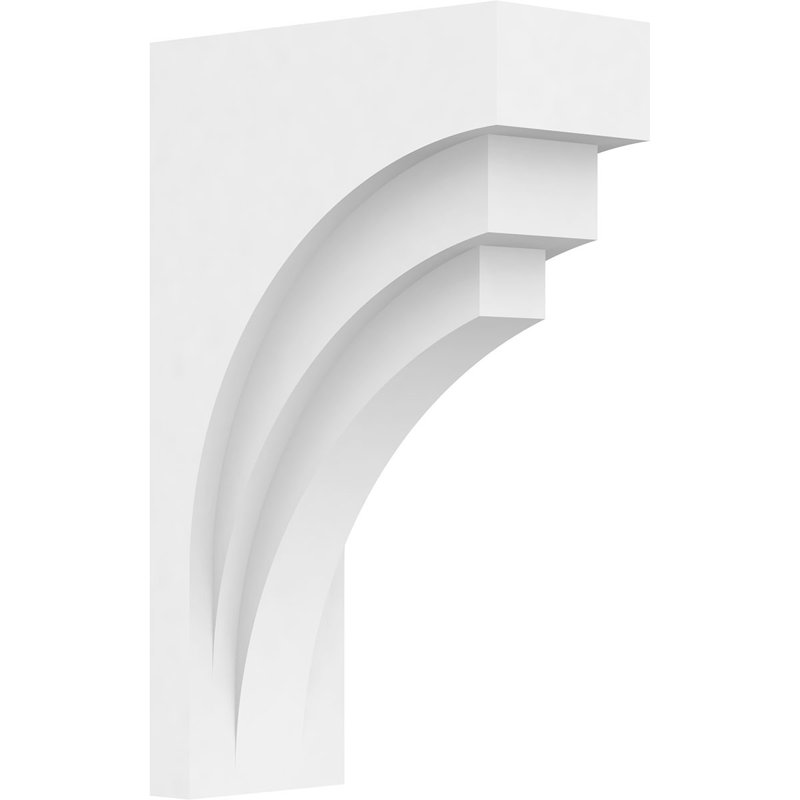 Corbeau standard en uréthane Signature Rockford standard, brun clair apprêté, H 11,625 po x l 3,5 po x P 7 po