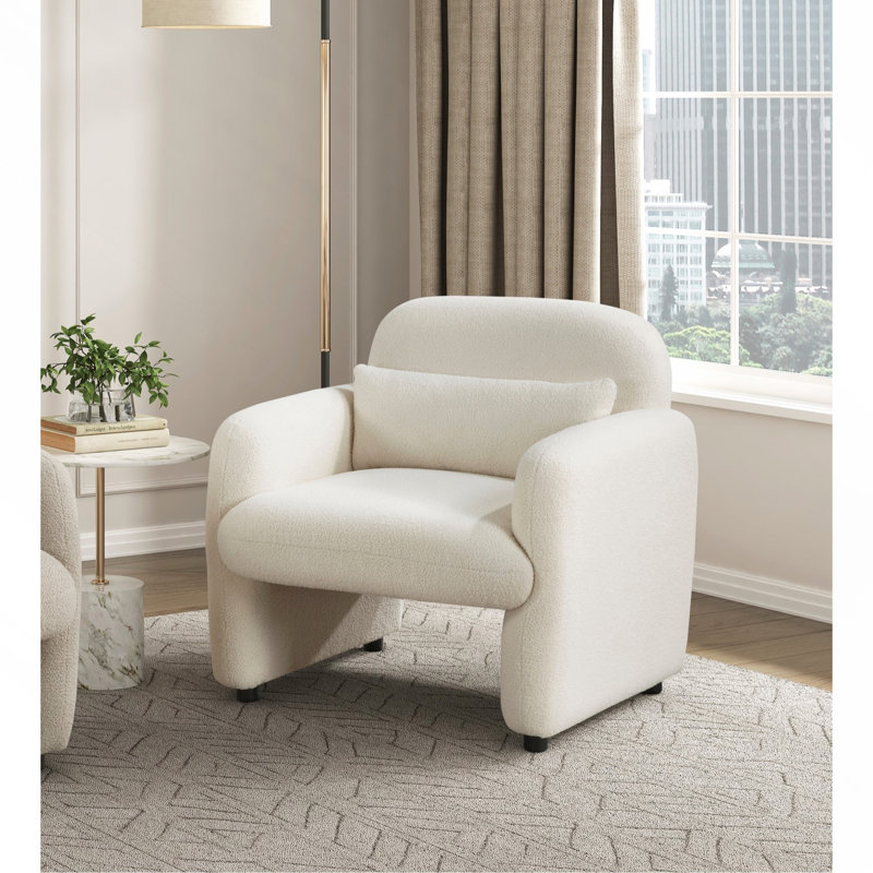 Chaise d'appoint 1 pièce, Beige