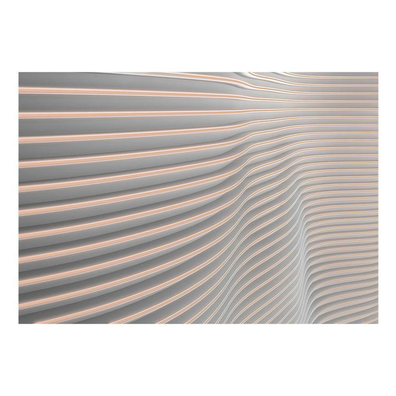 Aranveer Striped Wall Mural, 96" L x 137" W