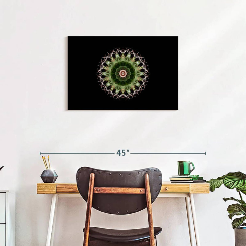 Harnek Mandala Cactus, H 20 po x l 30 po