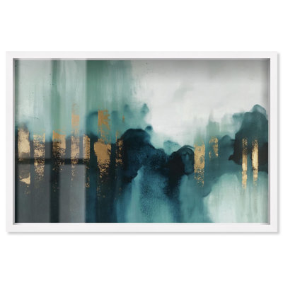 «Teal Fog II» par Art Remedy