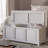 John Louis Home Solid Wood Open Top Storage Bench-98345963