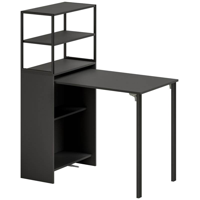 Metal Base Floating Desk