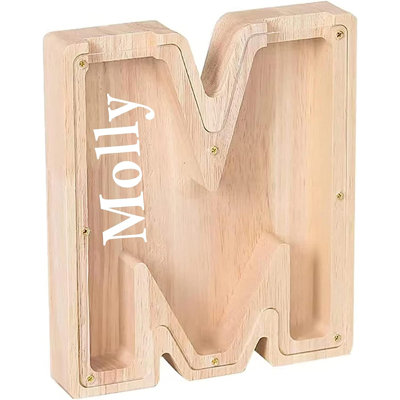 Adarryll Text & Numbers Piggy Bank