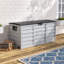 Sol 27 Outdoor Northwest 112cm W 290L Water Resistant Plastic Deck Box with Wheels-1508204781