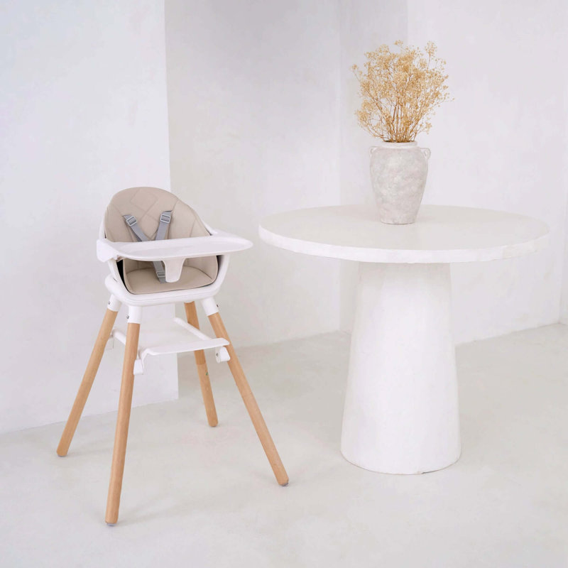 High Chair, White