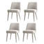 Ensemble de 4 chaises rembourrées Verity-1595220998