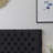 Upholstered Headboard In Charcoal Grey For Queen Size Bed, Contemporary Bed Grey, Fully Upholstered, Modern Design-1096120666