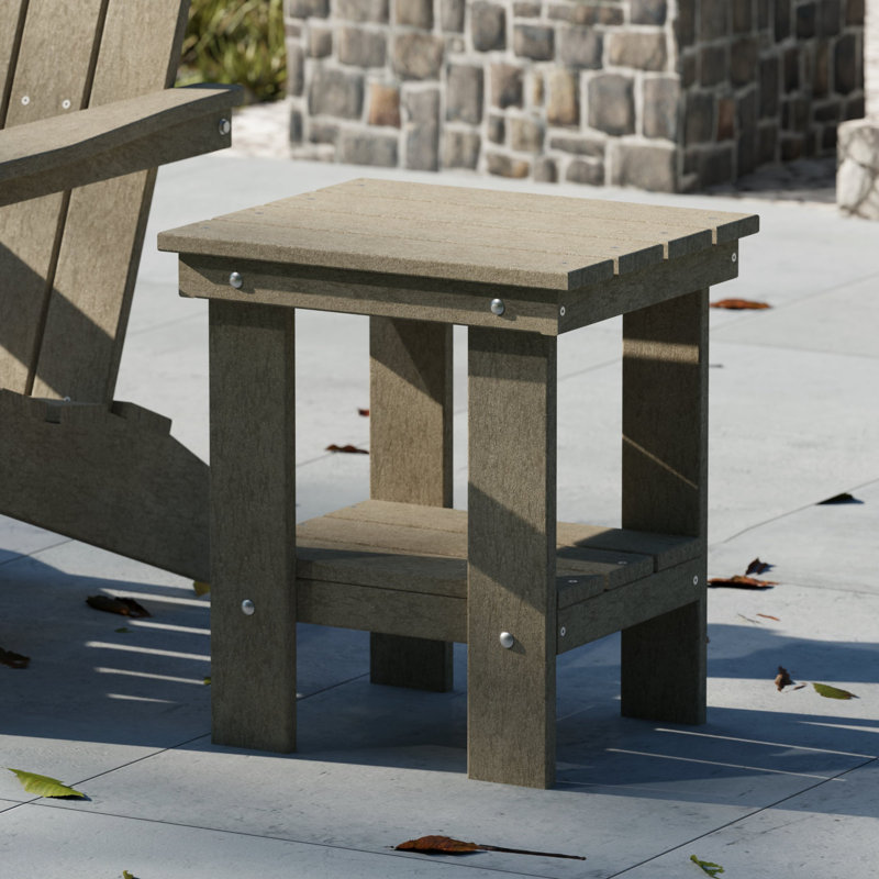 Table d'appoint Freedom, Bois patiné