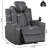 Tiertza Electric Power Recliner With Adjustable Headrest & Storage-1705453958