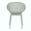 Ensemble de 2 chaises longues modernes - Plastique PP intérieur / extérieur toutes saisons, léger pour patio, plage, salon-582555937