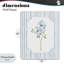 Plaque murale Blooms And Stripes, design par Tava Studios