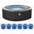 Jleisure Avenli 105 - Jet Vinyl Round Hot Tub in Black