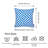 Geometric Square Diagram Pillow Cover-994334642