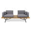SOFA, ensemble de patio, mobilier de patio, ensemble de canapé d'extérieur