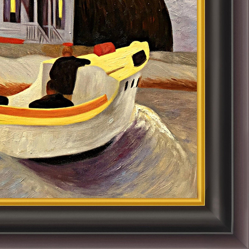 Bootleggers, 1925 par edward trémie-cadre photo sur toile, H 26 po x l 30 po x P 2 po, Cadre opulent
