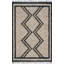 Cuir naturel Touffeté à la main de style sud-ouest/Tapis décoratif brun-548205597