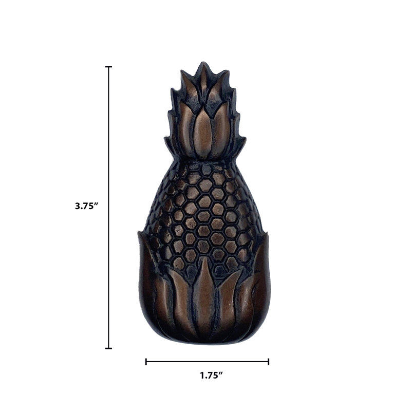 Bouton-poussoir Hospitality, Bronze huilé