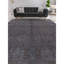 Tapis gris de haute qualité noué à la main