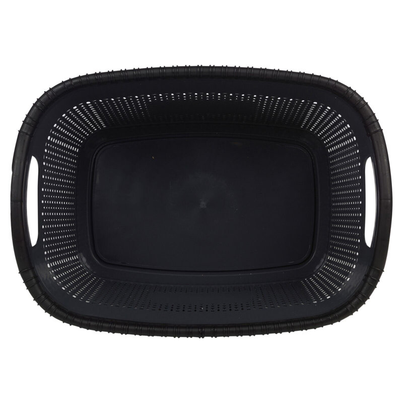 Rebrilliant Plastic Decorative Basket, Anthracite
