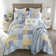 Ensemble de literie en coton matelassé 3 pièces Donna