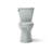 Betello 1.28 GPF Water Efficient Elongated Two-Piece toilet (Seat Not Included)-41225403