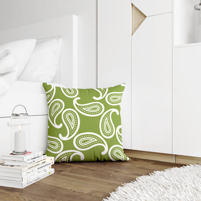 Polyester Throw Square Indoor/Outdoor Pillow Cover & Insert