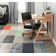 DIY 12'' W x 36'' L Level Loop Peel & Stick Polypropylene Carpet Tile
