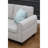 Accent Pillow - Equipped Sectional Sofa in Light Grey 2pc