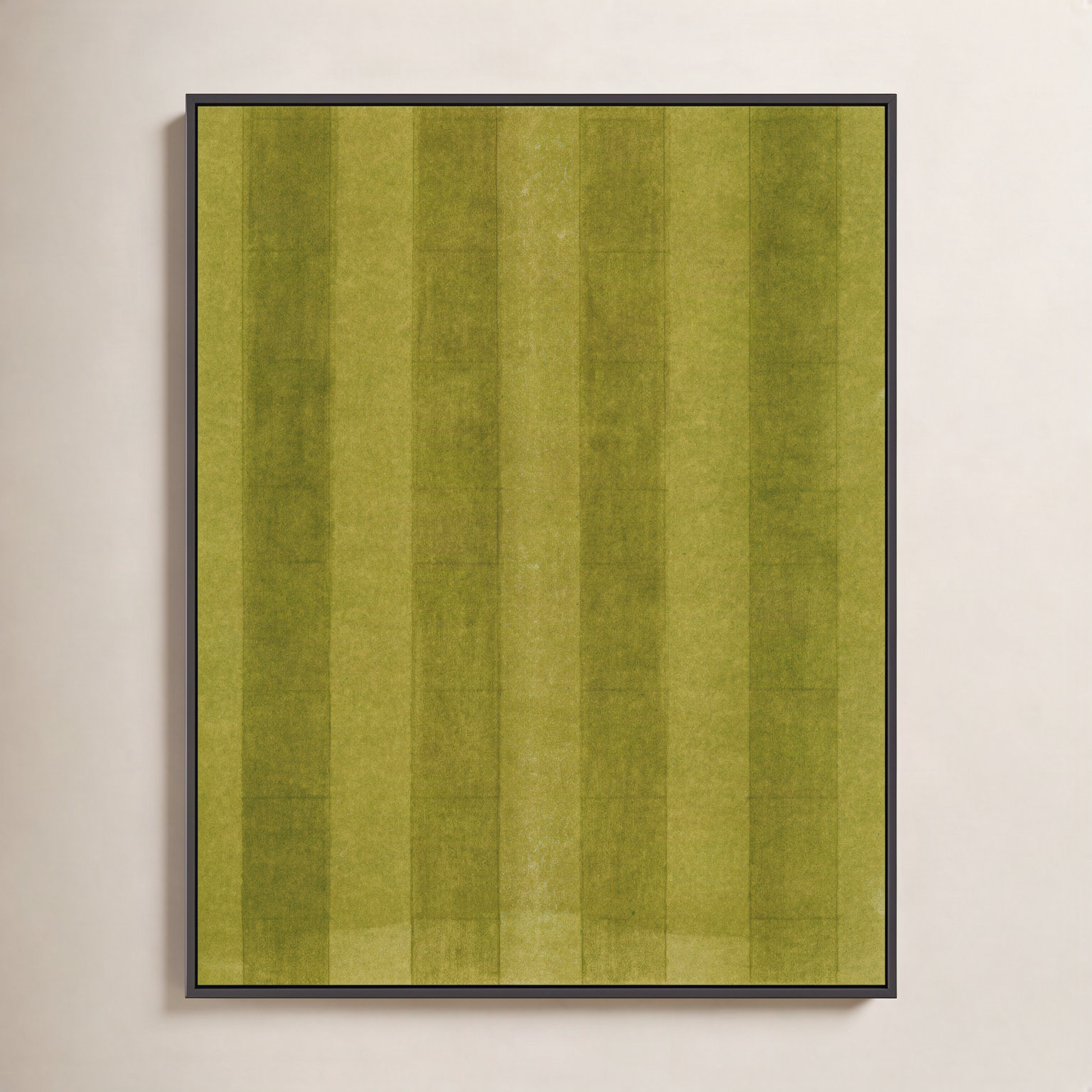 Vinyard by Mo Neuharth - Framed Wall Art, 30" H x 24" W, Framed Wrapped Canvas, Black