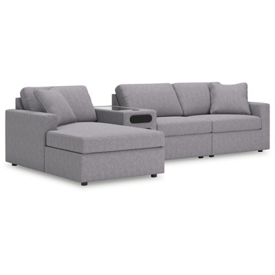 Canapé modulaire 4 pièces avec méridienne Modmax