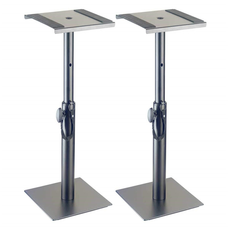 38cm Table Top Monitor Fixed Height Speaker Stand (Pair)